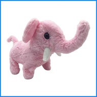 Talking Elephant Toy Interactive Electric Cute Stuffed Elephant Toy Battery Powered Interactive Stuf