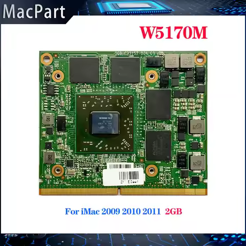 FirePro W5170M 2GB Graphics Card R9 M375 216-0866036 Video Card 109-C93157-00A 0K422C for Dell 7510 