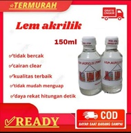 Lem Akrilik Transparan 150 ml Lem akrilik