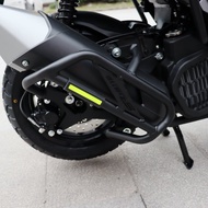 ไม่มีขีดจำกัด SR150S ป้องกันการตกหล่นของท่อระบายเสียง ท่อระบายอากาศสำหรับรถจักรยานยนต์ ชิ้นส่วนปรับแ