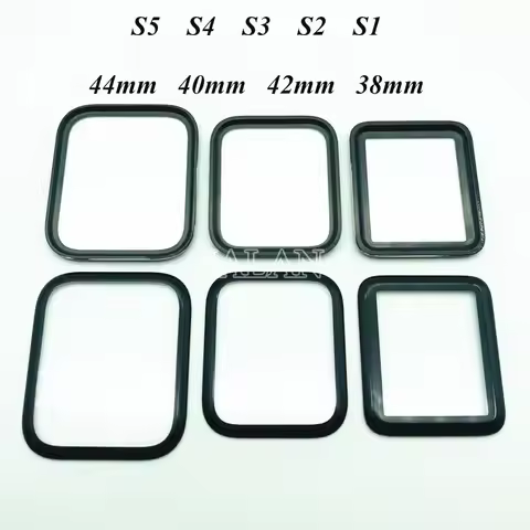 LCD Screen Outer Glass Replacement for Watch Series, Touch Glass Panel, S1, S2, S3, S4, S5, S6, S7, 