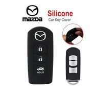 ( 11-165-21 ) Mazda 2 3 6 CX3 5 9 BT-50 MX 5 Silicone Car Key Cover Protector Casing Keyless Smart E