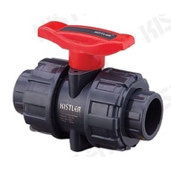 Ball valve Union UPVC (เทา) แบบหนาพิเศษ (ขนาด 12 - 1.12)