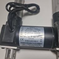 มอเตอร์ชัก 24v โหลด6000n(600กิโลกรัมแรง)ระยะชัก 10 ซม.15่ ซม.และ20ซม.