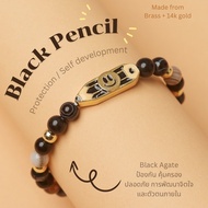 LETSGETAWAY - Lucky Pencil Bracelet (Preorder 7 days) / กำไลข้อมือหินมงคล สุดน่ารัก รุ่น Lucky Penci