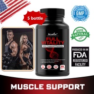 HGH Supplement for Men and Women, Supports Muscle Growth and Post-Workout Recovery, 60 Capsules