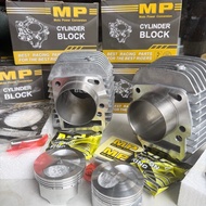 MP BLOCK SET WAVE 125 66mm/ 62mm STEELBORE