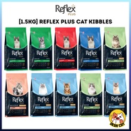 [1.5KG] Reflex Plus Cat Food | Reflex Plus Dry Food Chicken Salmon Lamb | Reflex+ Urinary Care | Mak