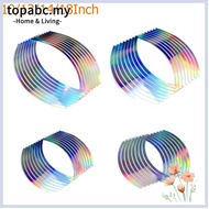 TOP Body Laser 16 Strips Car Wheel Rim Tape Sticker Decals Reflective  PVC Motorcycle  10/12/14/18"