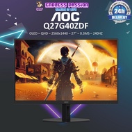 AOC Q27G40ZDF 26.5-inch QD-OLED Gaming Monitor - 240Hz