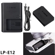 Suitable for Canon EOS M M2 M50 M100 M200 100D Mirrorless Camera LP-E12 Battery+Charger