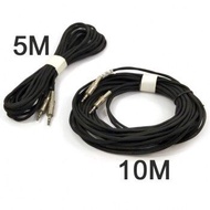 EB Audio wire 3.5mm male to 3.5mm male Stereo Audio Aux Cable 5 Meter Extension Black Cable (35M35M)