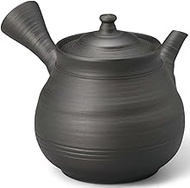J-kitchens Tokoname Pottery Teapot, Easy to Use, Modern, 8.1 fl oz (230 cc), Made in Japan