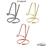 ROSEGOOD Card Holder Cute Name Card Holder Metal Display Holder