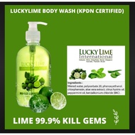 麻疯柑沐浴露  KRAFFIR / CITRUS BODY WASH 500ML / LUCKY LIME BODY SHAMPOO ( 500ML ) | 100% PURE NATURAL KAF