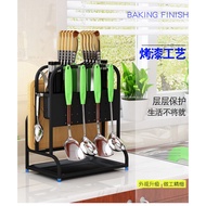 Chenglong Rack 304Stainless Steel Multi-Functional Knife Holder Chopping Board Rack Kitchen Storage Rack Kitchenware