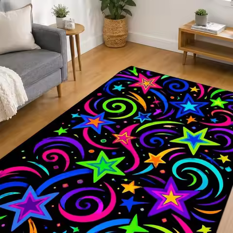 Arcade Star Carpet, Bowling Alley Carpet, Arcade Bar Carpet, Carpet, Arcade Game Carpet.