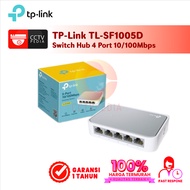 TP LINK TP-Link TL-SF1005D 4 Port Switch Hub 10/ 100Mbps