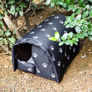 Cats Outdoor Cats House House Lightweight Portable Pet House สำหรับลูกสุนัขลูกแมวสุนัขแมวกระต่าย GG-