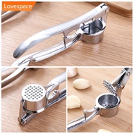 LS-STORE Multifunctional garlic press meat grinder handheld squeezer manual pressing and grinding to