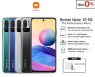 🔥Xiaomi Redmi Note10 (5G)  (8/128GB)  สมาร์ทโฟน หน้าจอ 6.5"  เครื่องแท้ รับประกันศูนย์ 1 ปี ผ่อน 0% 