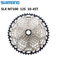 SHIMANO DEORE SLX CS M7100 Cassette Sprocke M7100 Freewheel Cogs Mountain Bike MTB 12-Speed 10-51T 10-45T SLX Cassette Sprocket