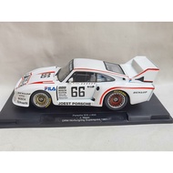 MCG 1: 18 PORSCHE PORSCHE 935 J #66 1981 Racing Car Model Alloy Does Not Open Doors Does Not Turn Mi