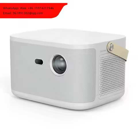 Android 9 Smart Video DLP Projector WiFi 6 BT Home Theater 2+32GB 1080P 850ANSI 4K-Laser 3D 5G Auto 