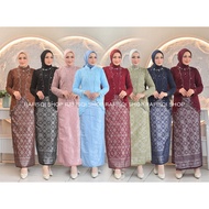 Kirana songket kebaya Brocade Tunic Kebaya/ sapto tulle kebaya/ engagement kebaya/ graduation kebaya