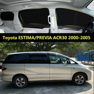 Car Sunshade for Toyota ESTIMA/PREVIA ACR30 2000-2005 Car Curtain Sunshade Fully Blackout Sun Protec