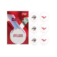 DHS WTT DJ40+ WTT T.T. Ball  3star , DHS BALL 2021-2028 SERIES NEW VERSION NEW PACKING NEW LOGO WTT 