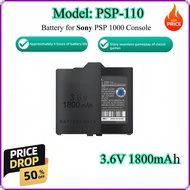 PSP1000 PSP2000 PSP3000 5 hours battery life Battery for Sony PSP1000 PSP 110 PSP 1001 PSP 1000 PSP1
