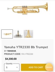 小號YTR2330 Trumpet