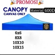 8x8 10x10 Canvas only market canopy / kanvas kanopi / kain kanopi khemah pasar