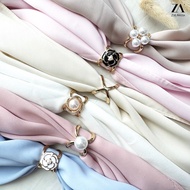 ZOE ARISAH JEWELLERY HIJAB PIN RING HIJAB Gold Accessories Hijab Style Ring JASIONE Hijab Ring Korea