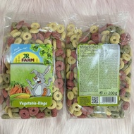 德国进口🇩🇪JR Farm 草本蔬菜磨牙圈 甜甜圈 Vegetable Rings *整包WholePack 200g*