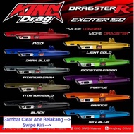 KINGDRAG SWING ARM Y15 Y16 Y15ZR Y16ZR LC135 +2 INCHI DRAGSTER SLOT SWING ARM BLACK READY STOCK