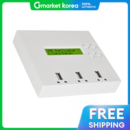 เครื่องคัดลอกข้อมูล USB 1:2 คัดลอกพร้อมกัน DOD ERASE ลบถาวร USB802PRO