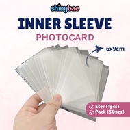 Inner Sleeve - OPP PC Plastic Photocard Protector Size 6x9 cm