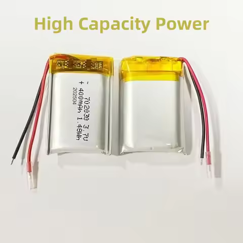 10PCS 702030 3.7V 400mAh Lithium Polymer Rechargeable Battery for Remote Control Drone Beauty Instru