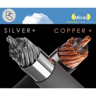 Plussound Copper+ Silver+ 2 in 1 Shield Coax Type Litz Shielding Cable