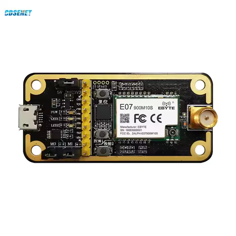 CDSENET E07-900MBL-01 New Generation Test Board E07-900M10S Development Evaluation Kit 850-931MHz CC