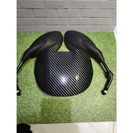 Latest Fiz R Visor Carbon Pnp Vega X1 MioForce Etc Plus X1 Mirror Import Pair Best Quality