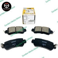 Aisin Advics Rear Brake Pads Brakepad E2N104T / E2N104V / K0Y12648Z Mazda CX-5 2012-2017