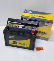 3K MAX2500L 95D31L แบตเตอรี่รถปิคอัพ 2.5-3.0 ชนิดกึ่งแห้งพร้อมใช้งานทันที จ่ายกระแสไฟฟ้าสูงและเก็บปร
