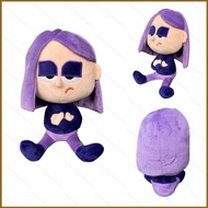 Duolingo Lily Plush Dolls Gift For Girls Home Decor Purple Hair Girl Stuffed Toys For Kids Baby Educ