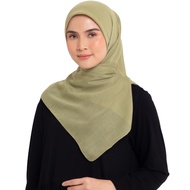 Elzatta Jilbab Segi empat polos Obelia Samida
