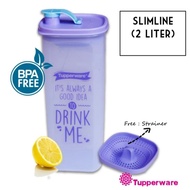 Slim Line 2lt with strainer (infused water bottle)