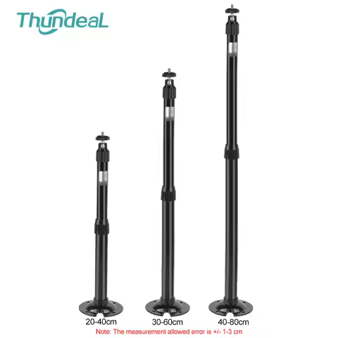 Black Aluminum Projector Hanger 40cm 60cm 80cm 1/4 6mm HY320 HY300Pro TDA6W TD80W Projector Ceiling