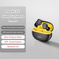 Realfit F4 Sleep Earphones Mini ANC Bluetooth Earphones 40dB Active Noice Cancellation HIFI Heavy Ba